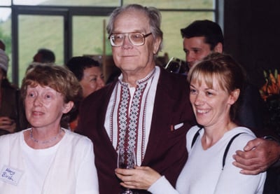 Buteyko tijdens een Buteyko conferentie in Nieuw Zeeland (2000)