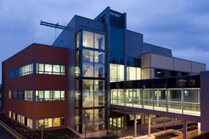 Nottingham City Hospital waar het Buteyko onderzoek werd uitgevoerd